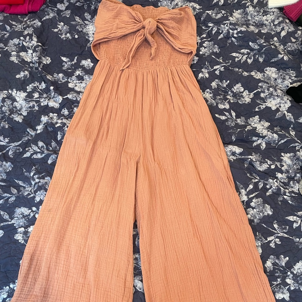 Women's Peach Jumpsuit